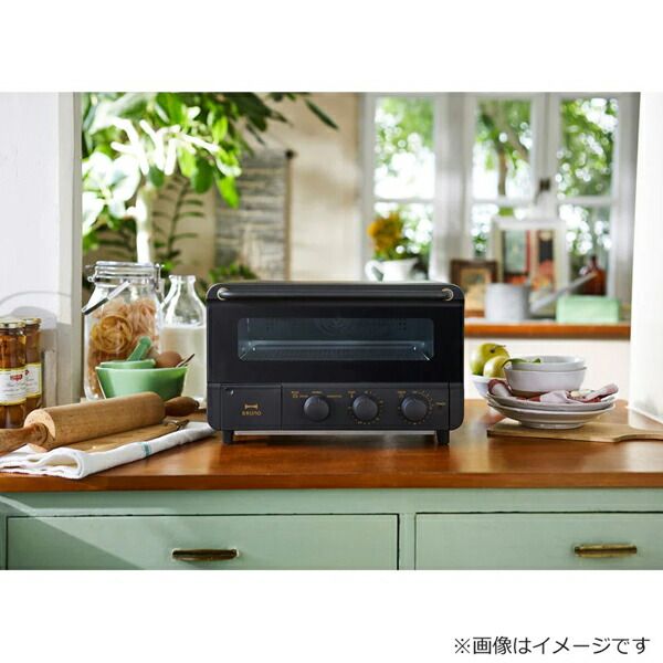 スチーム&ベイク トースター ブラック BRUNO BOE067-BK - メルカリ