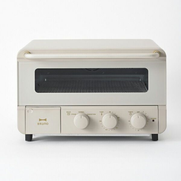 スチーム&ベイク トースター グレージュ BRUNO BOE067-GRG - メルカリ