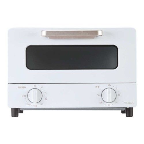 オーブントースター 1400 W 焼き ホワイト アクア AQT CG 12 T