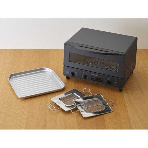 オーブントースター 1225 W 食パン ブラック コイズミ KOS 1236 K