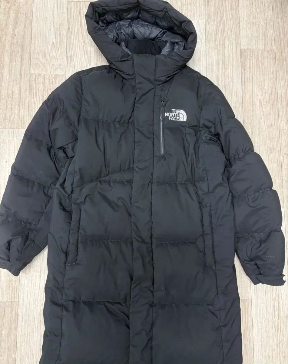 THE NORTH FACE ザノースフェイス ブラック ダウンジャケット ロング丈