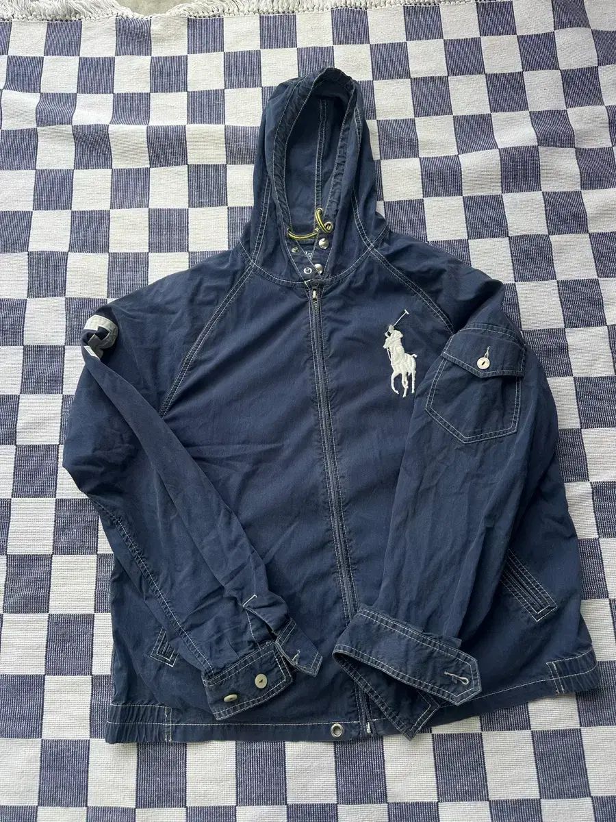 ポロラルフローレン ビックポニー ジップアップフーディー m