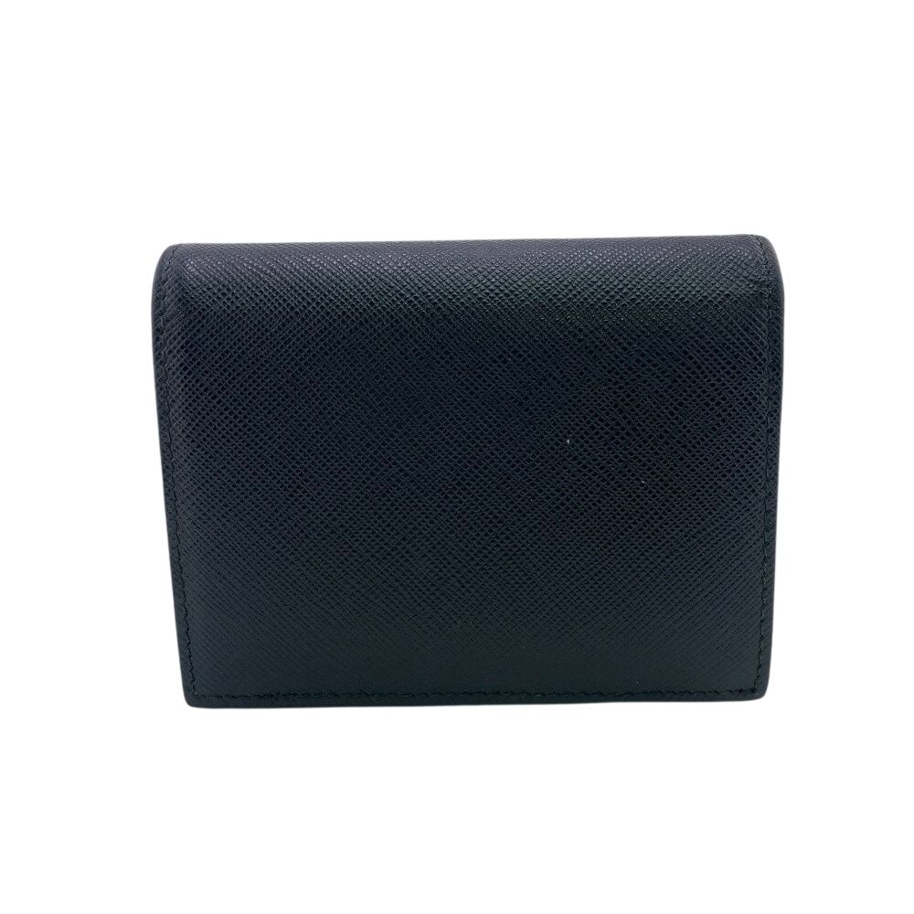 二つ折り財布 ブラック