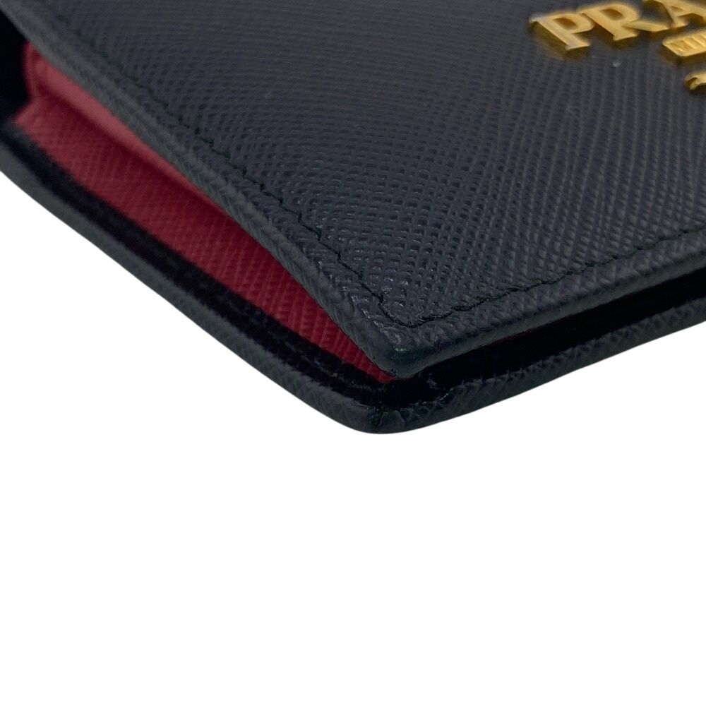 二つ折り財布 ブラック