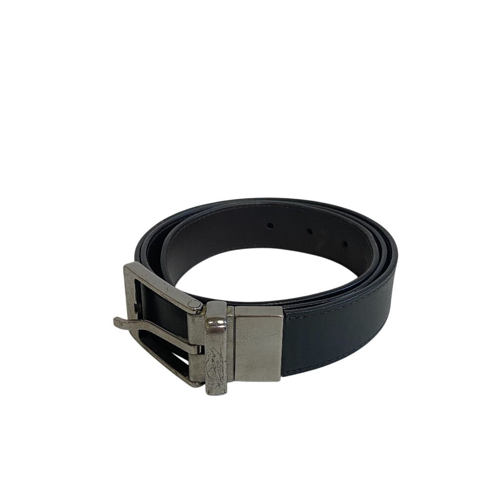 LOUIS VUITTON ルイヴィトン M 6906 リバーシブルベルト 90 36 サンチュール シアトル ベルト ブラック メンズ