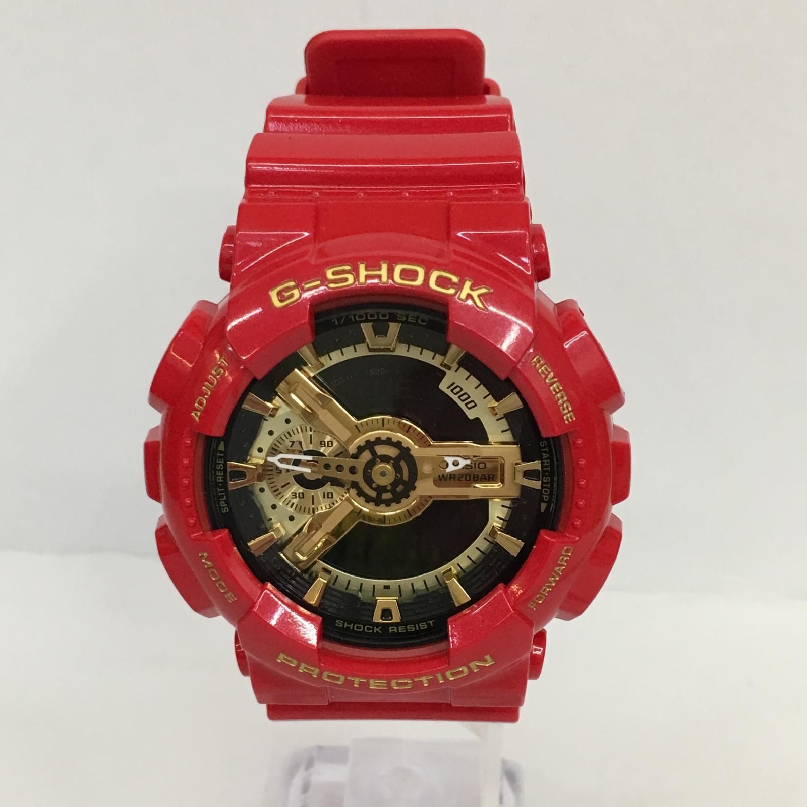 G-SHOCK ジーショック 腕時計 LIMITED MODEL GA-110 VLA レッド 131