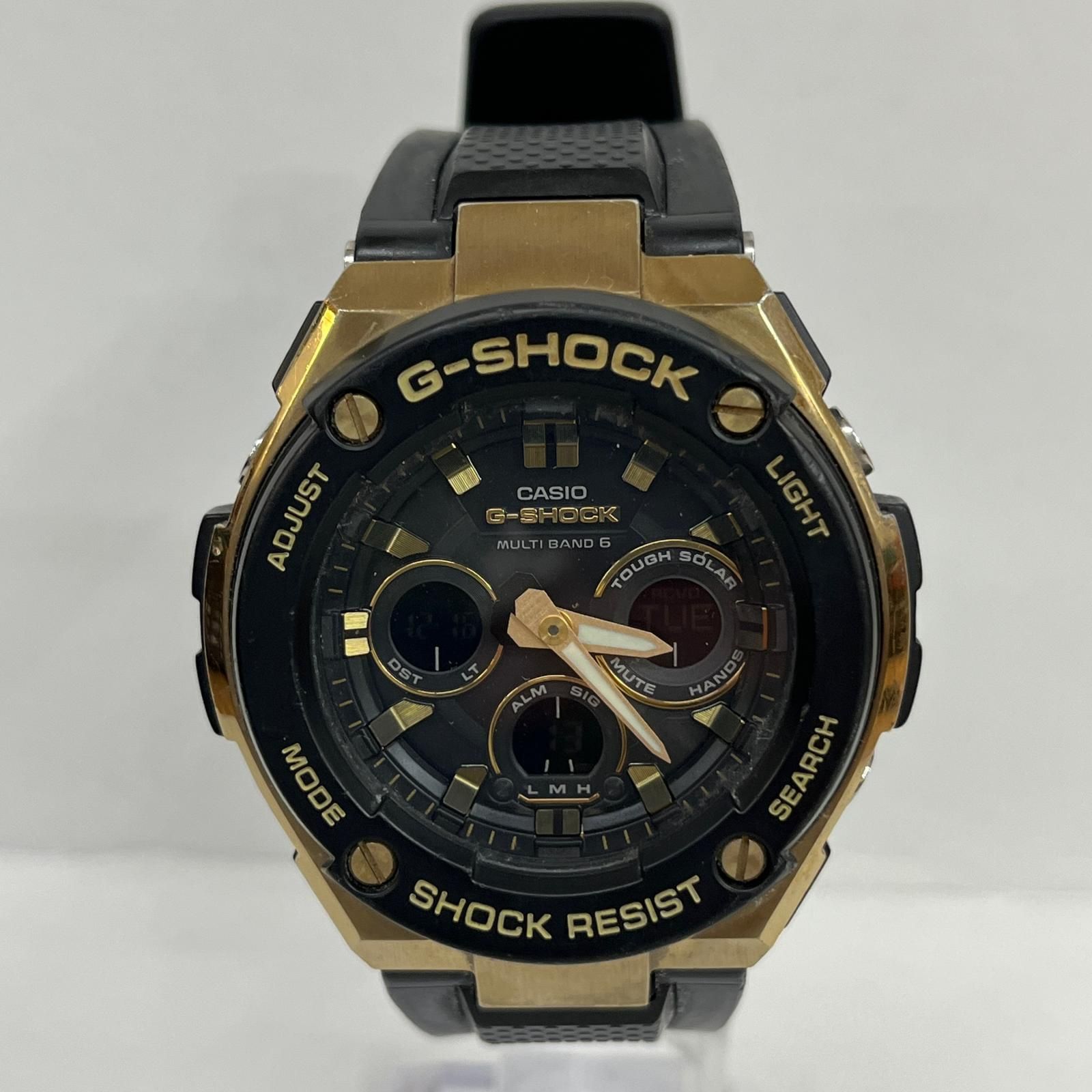 G SHOCK ジーショック 腕時計 STEEL GST W 300 ブラック 131