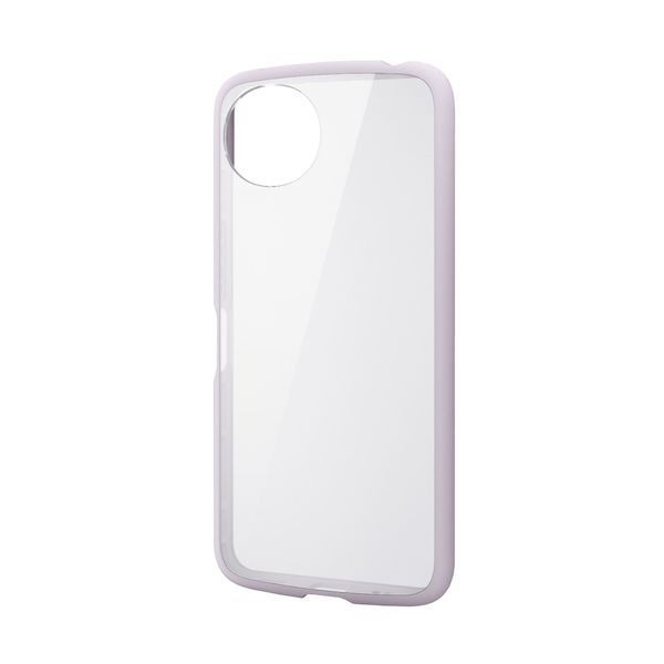 【新品・７営業日以内発送】エレコム ELECOM PM-S251TSLFCPU AQUOS wish5 SH－52F ケース ハイブリッド 衝撃吸収 軽量 薄型 カメラレンズ保護設計 ストラップホール付 ラベンダー PMS251TSLF【沖縄離島販