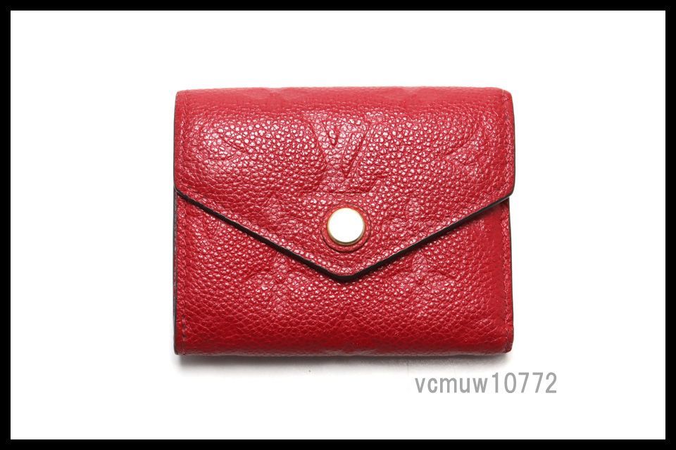 近年モデル 美 LOUIS VUITTON モノグラムアンプラント ポルトフォイユゾエ レザー 3つ折り財布 ルイヴィトン 1113 ow 36731