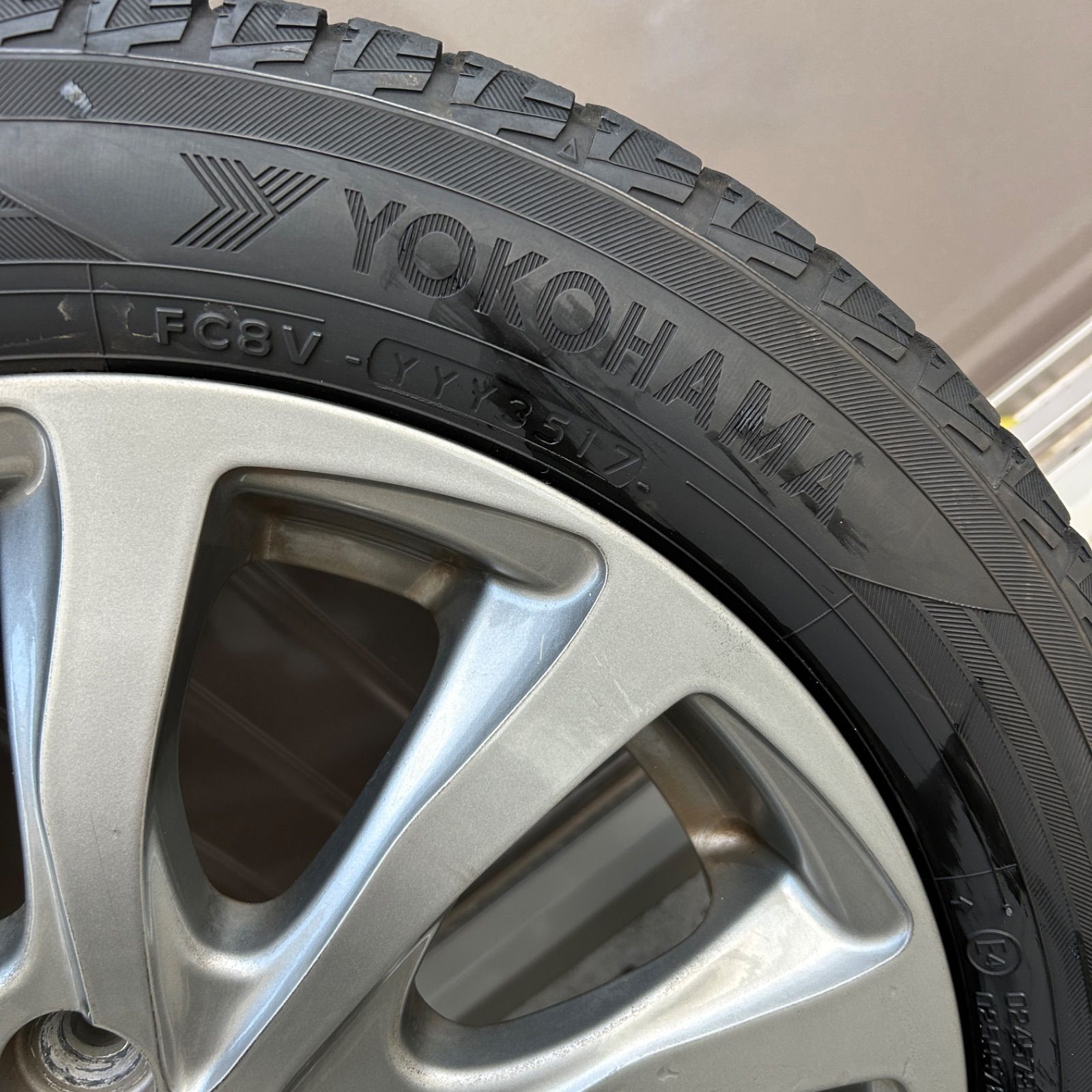  愛知県愛西市 バルミナ 155 65 R 14 4 1 2 J ヨコハマ ice GUARD iG 50 PLUS アイスガード スタッドレスタイヤ アルミホイールセット 2017年製 軽自動車 ラクルモーター館 14インチ タイヤ ホイールセット