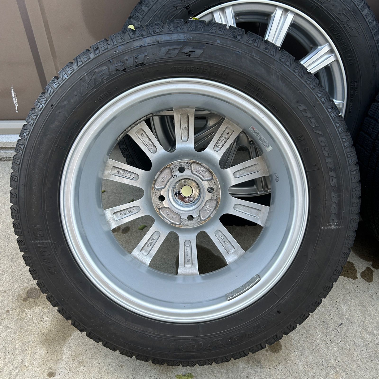  愛知県愛西市 JOKER ジョーカー 175 65 R 15 5 1 2 J TOYO GARIT G ガリット 2017年製 スタッドレスタイヤ アルミホイールセット ラクルモーター館 15インチ タイヤ ホイールセット