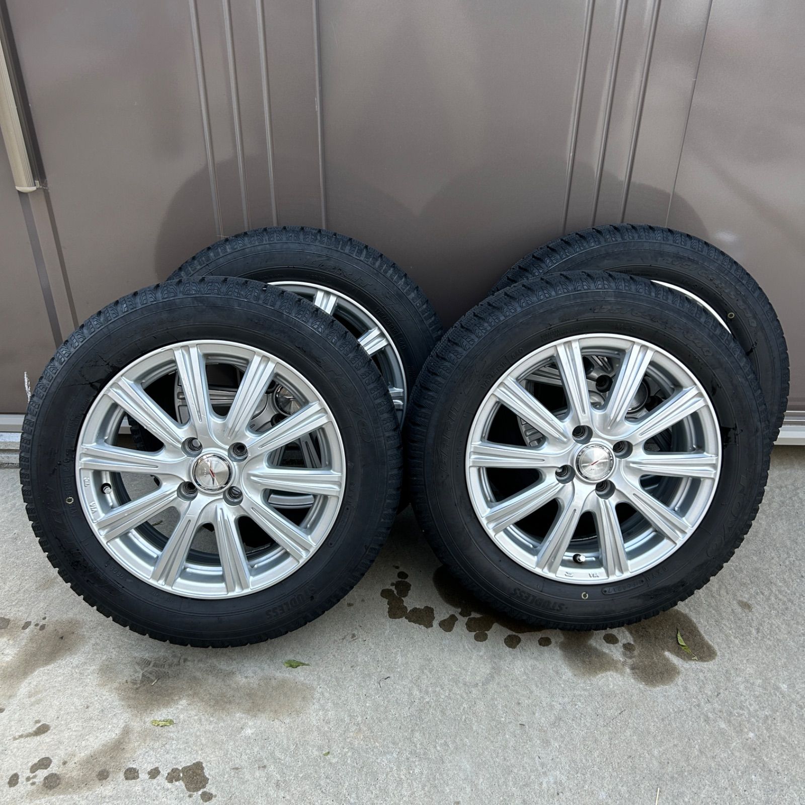 愛知県愛西市 JOKER ジョーカー 175 65 R 15 5 1 2 J TOYO GARIT G ガリット 2017年製 スタッドレスタイヤ アルミホイールセット ラクルモーター館