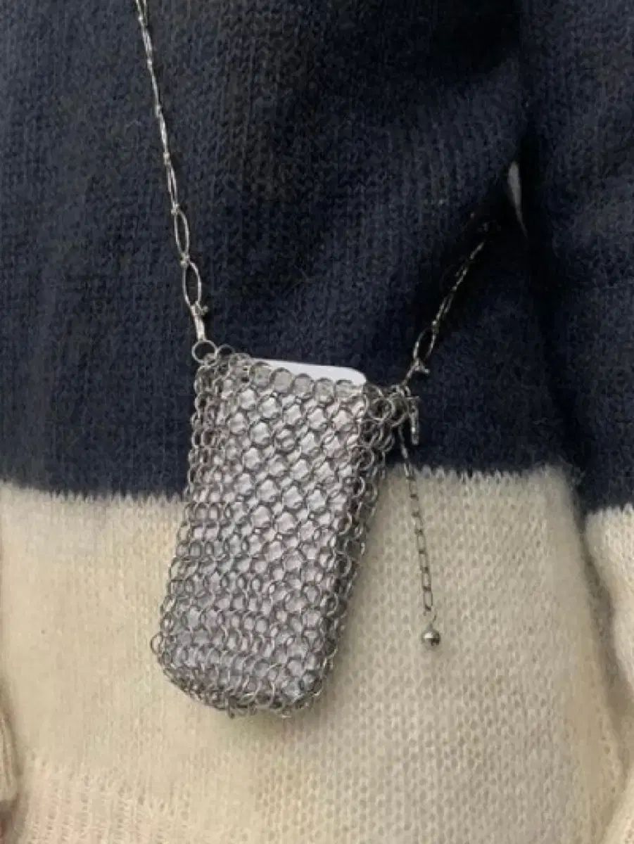 オブジェクトポケットチェーンバッグ