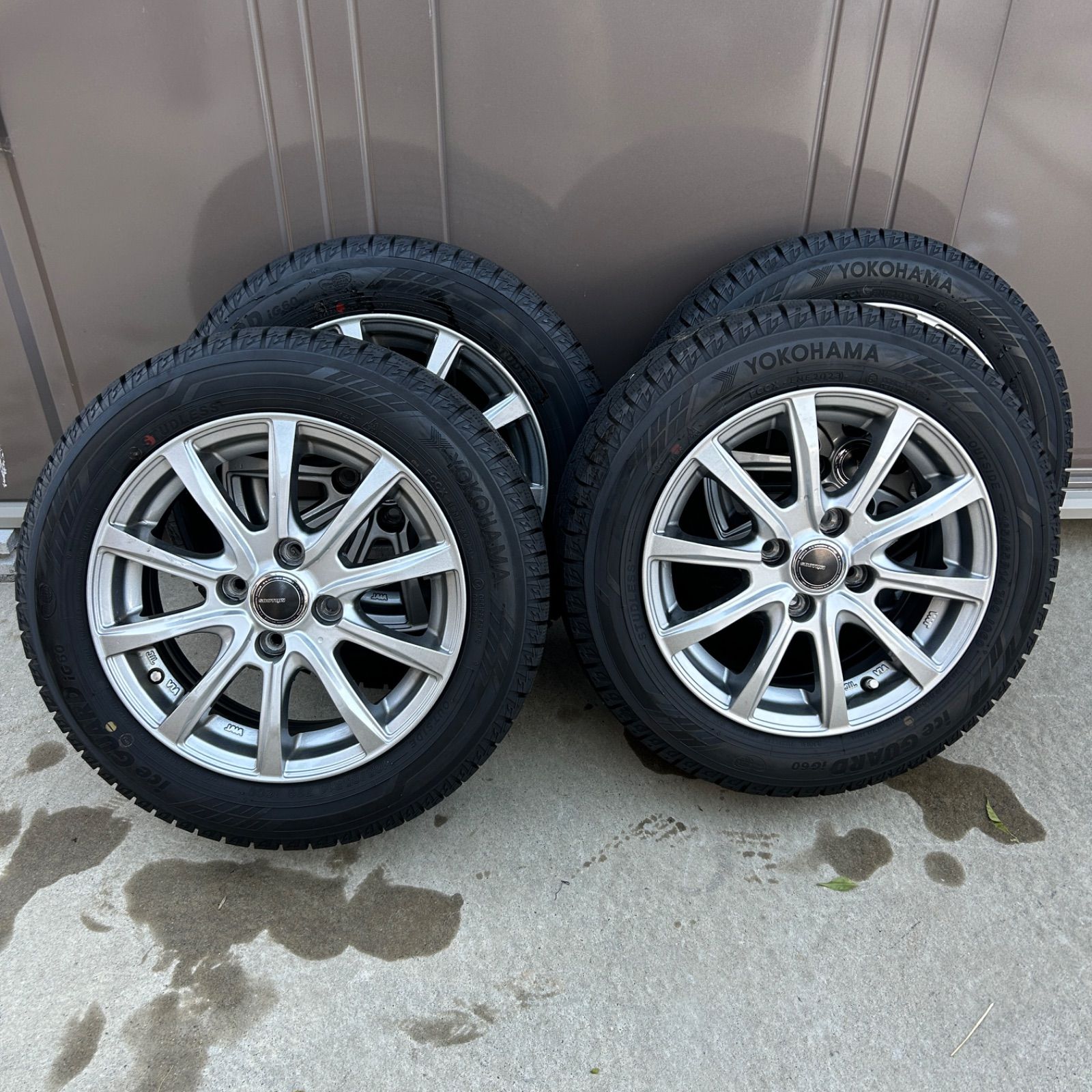 愛知県愛西市発】MiLLOUS ミルウス 165/65R14 5 1/2J 100 YOKOHAMA ice