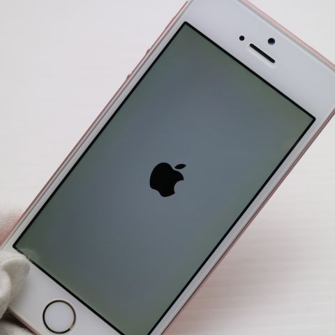 美品 SIMフリー iPhoneSE 16GB ローズゴールド 即日発送 スマホ Apple