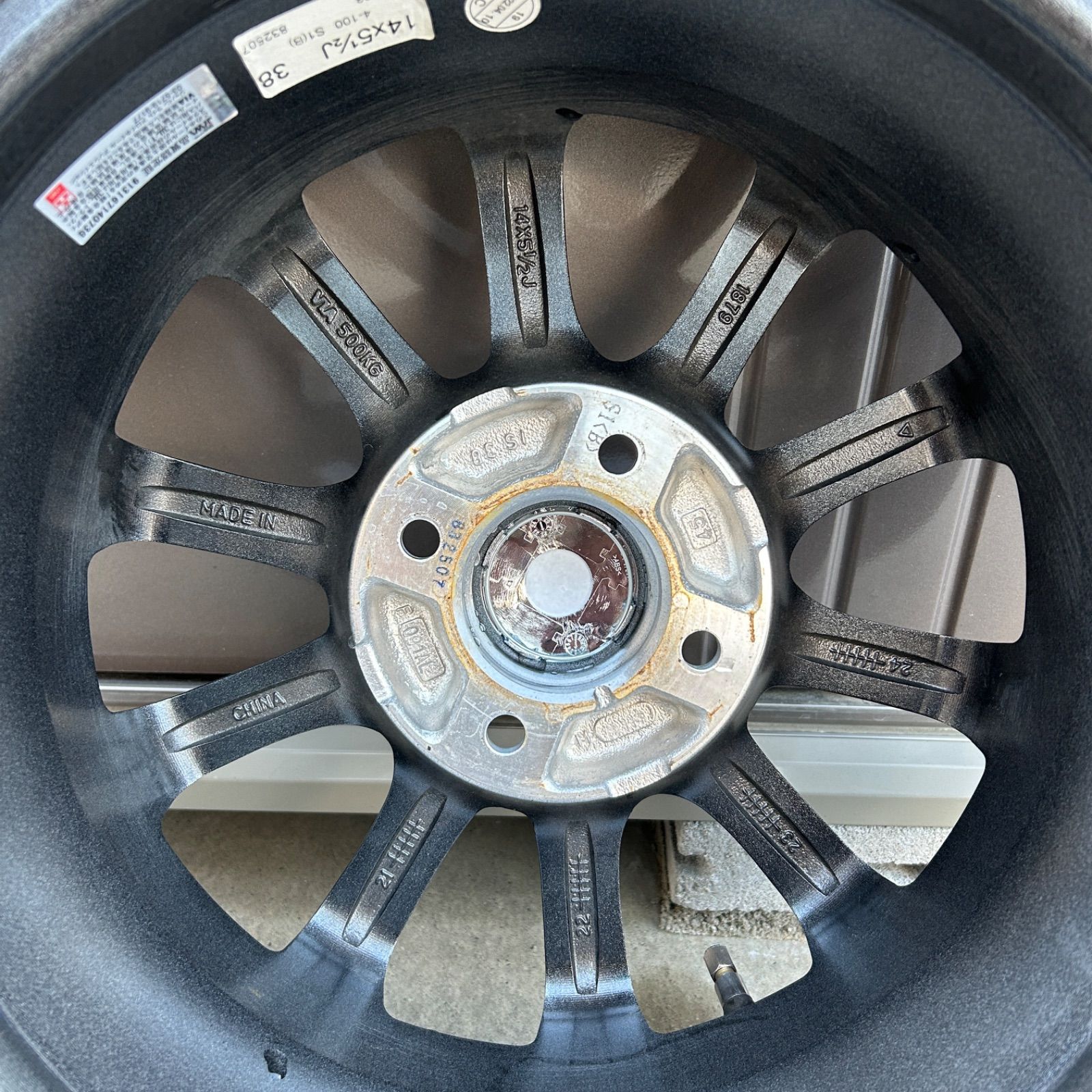  愛知県愛西市発 MiLLOUS ミルウス 165 65 R 14 5 1 2 J 100 ice GUARD iG 60 製 アイスガード スタッドレスタイヤ アルミホイールセット ラクルモーター館 14インチ タイヤ ホイールセット