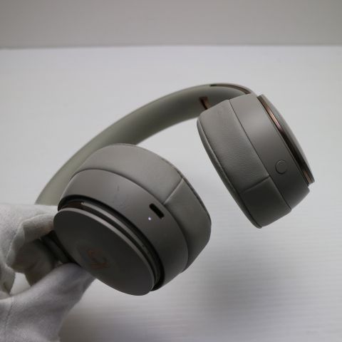 超美品 Beats Solo Pro MRJ82FE/A グレイ ワイヤレスイヤホン Beats