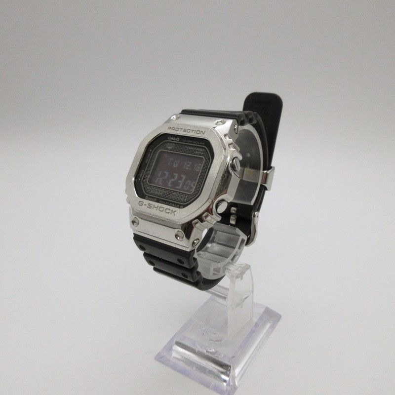G-SHOCK ジーショック デジタル電波ソーラー腕時計 GMW-B 5000-1 JF シルバー 131