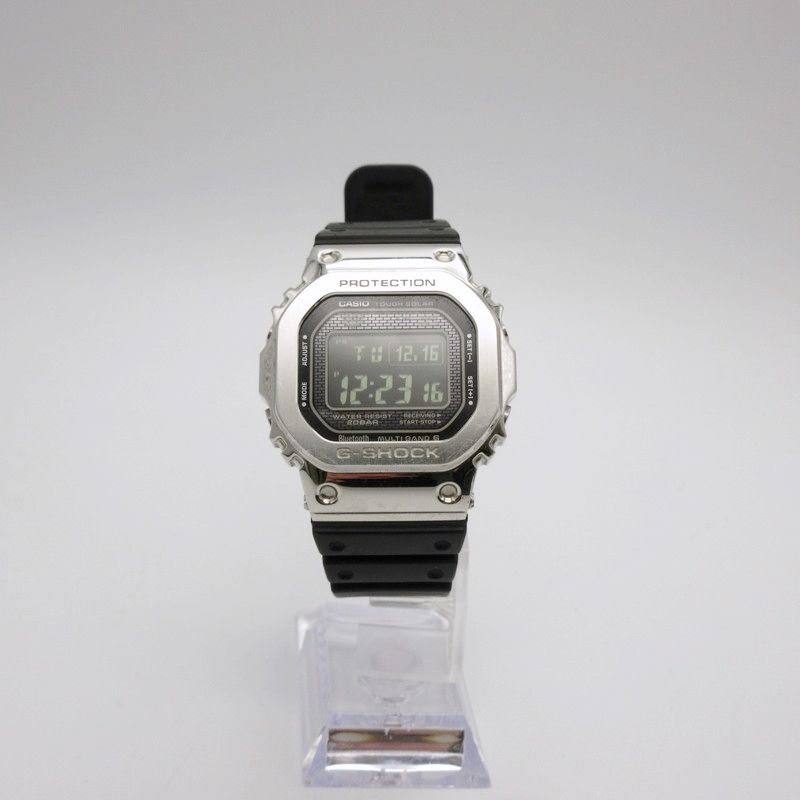 G-SHOCK ジーショック デジタル電波ソーラー腕時計 GMW-B 5000-1 JF シルバー 131