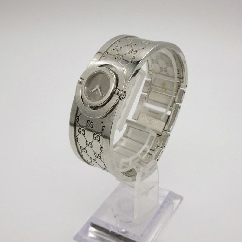 GUCCI グッチ アナログクォーツ腕時計 トワールウォッチ シルバー 131