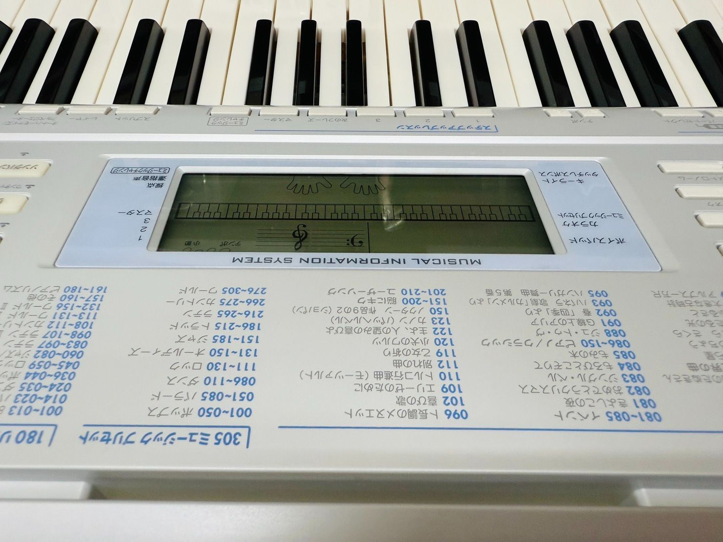 CASIO LK-207 - 光ナビゲーションキーボード(中古品) - メルカリ