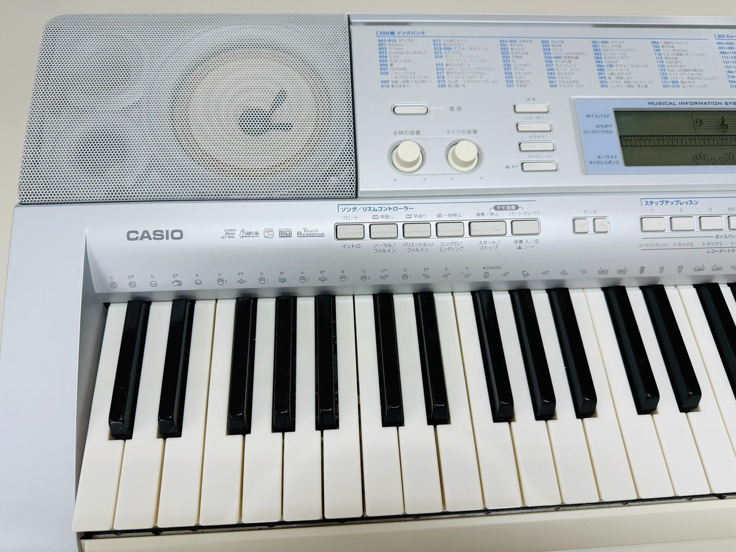 CASIO LK-207 - 光ナビゲーションキーボード(中古品) - メルカリ