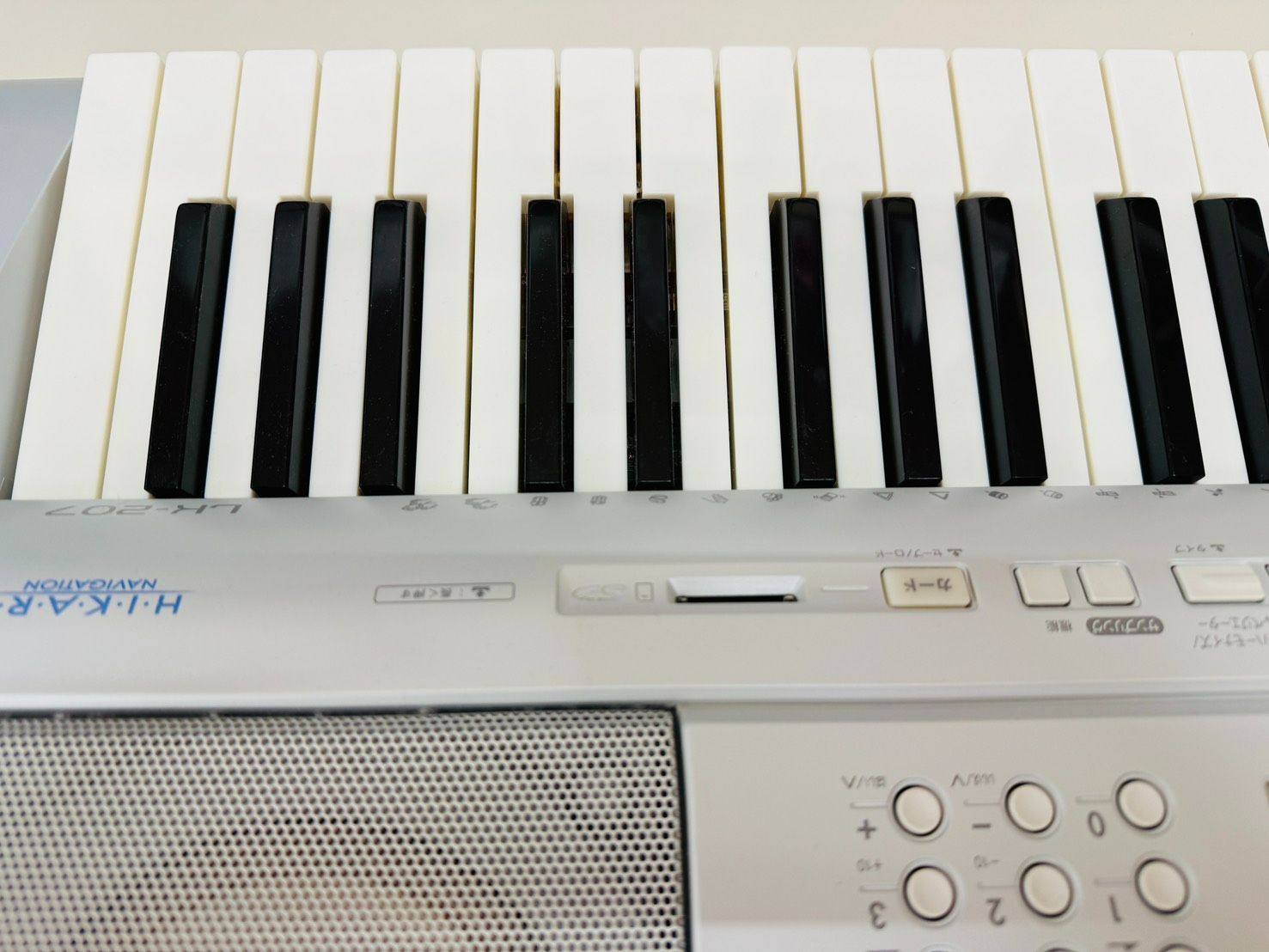 CASIO LK-207 - 光ナビゲーションキーボード(中古品) - メルカリ