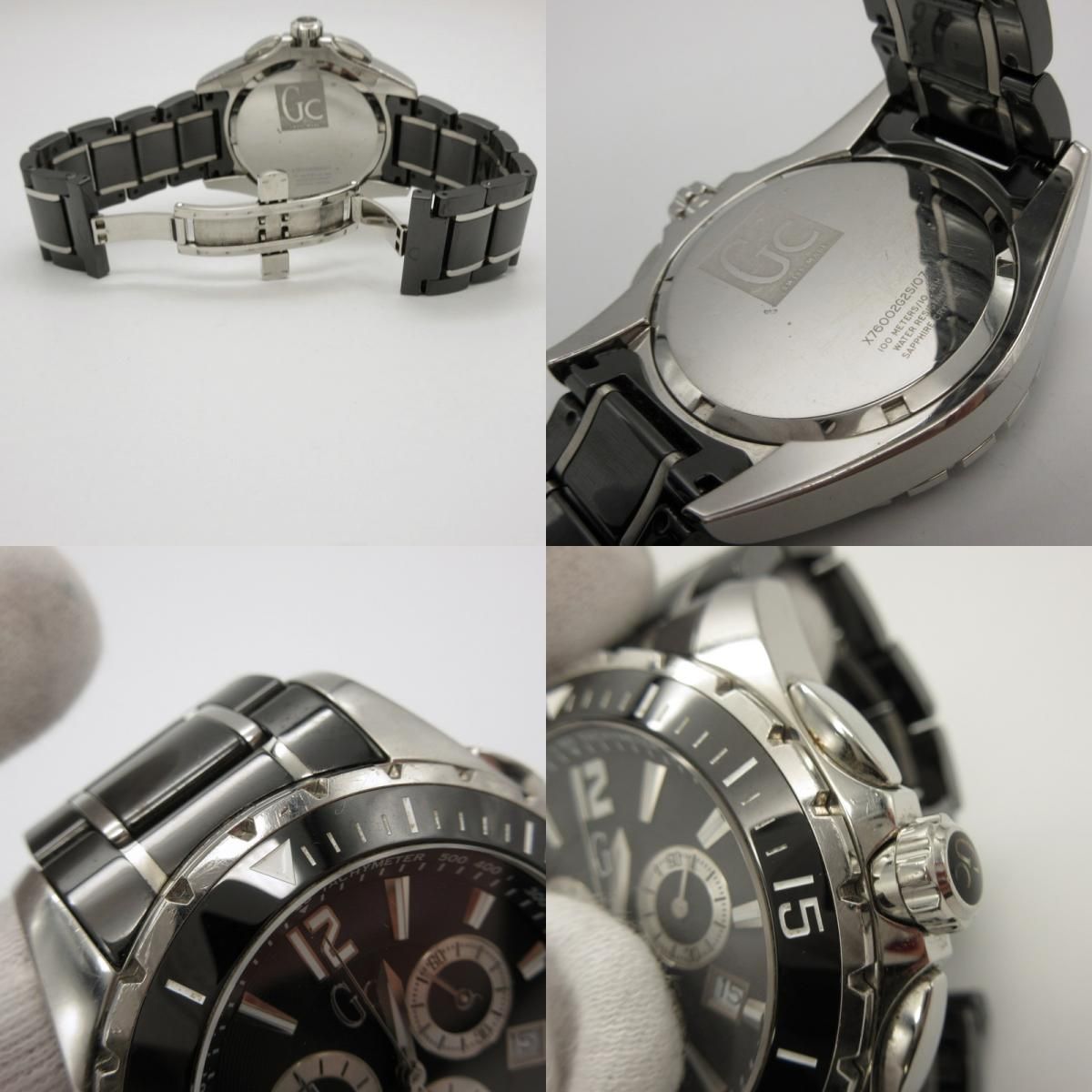  Guess ゲス アナログクォーツ腕時計 Sport Class XXL ブラック 131 その他 時計