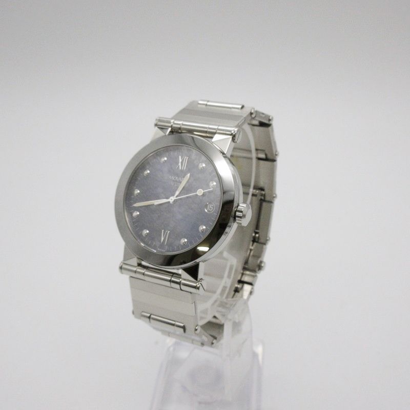 MOVADO VIZIO モバード ビジオ アナログクォーツ腕時計 83 C 2878 シルバー 131