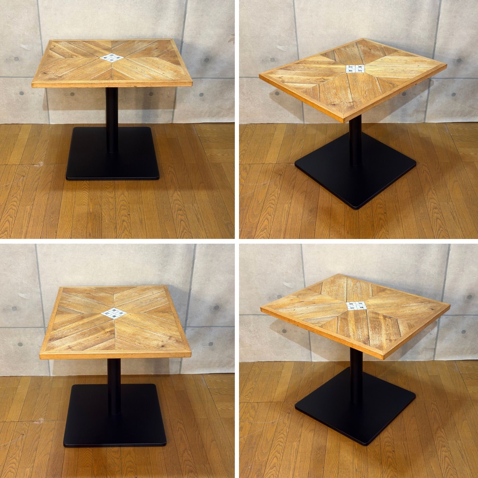 一点物　オリジナルオーダー　古材　メキシカンタイルテーブル　カフェ 一点物 オリジナルオーダー 古材 メキシカンタイルテーブル カフェ