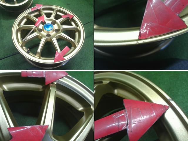  AL 16インチ アルミホイール 4本 プリウスα外し 自社品番250324 16インチ ホイール