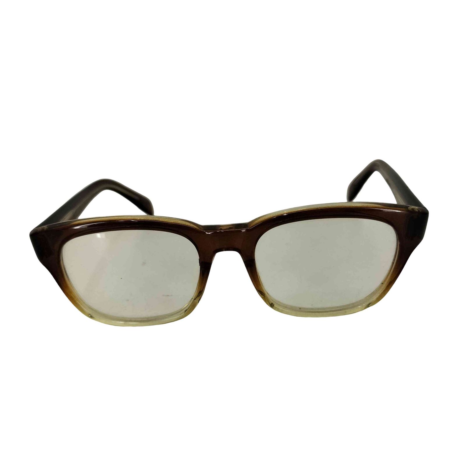 ユーズドフルギ 古着 60 S セルロイド グラデーション 眼鏡 メンズ 表記無