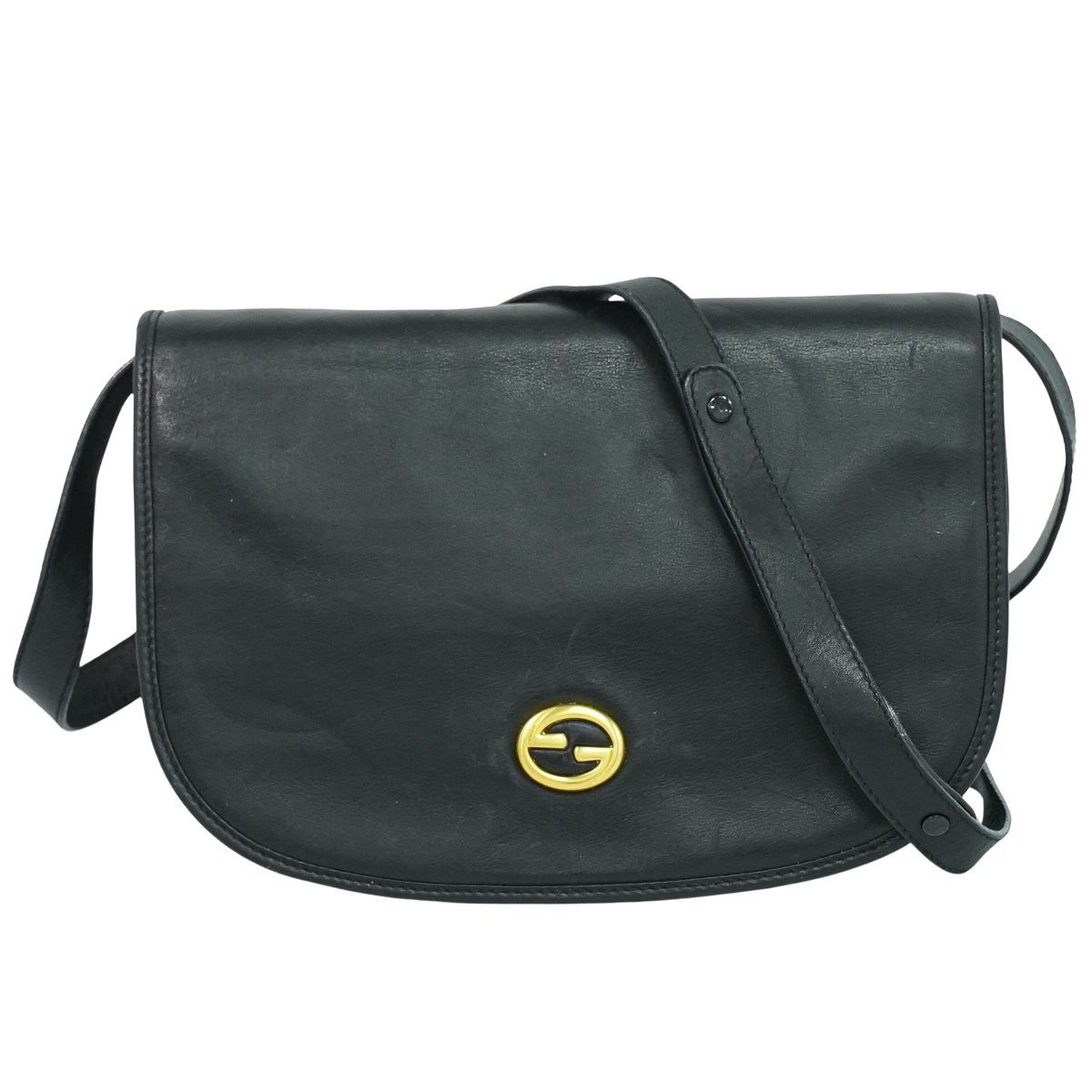 本物 グッチ GUCCI インターロッキングG オールドグッチ ショルダー