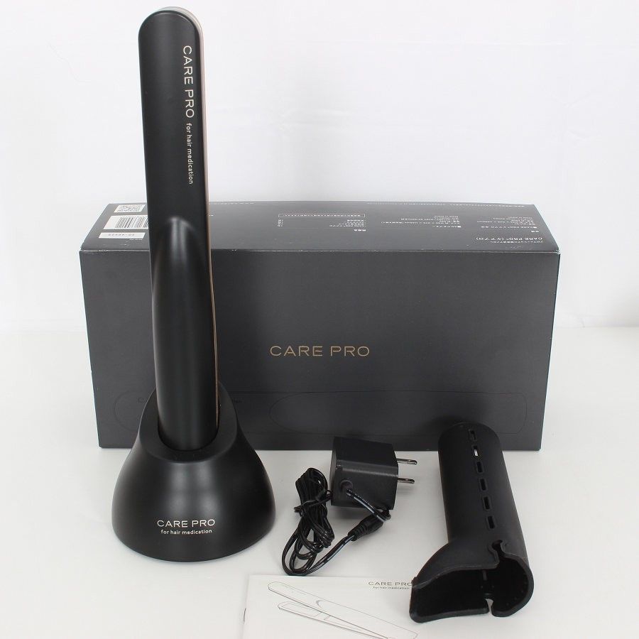 美品】CARE PRO 超音波アイロン BUI-01 for hair medication ケアプロ