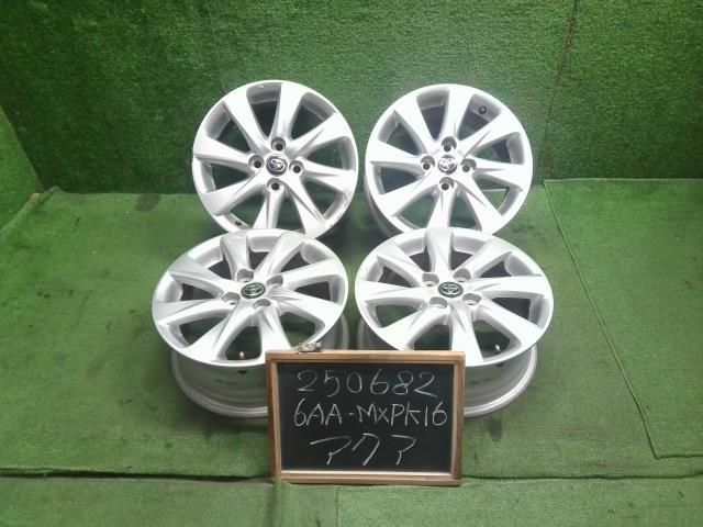 中古】TOYOTA 純正 アルミホイール 15インチ 6J 4穴 4本セット