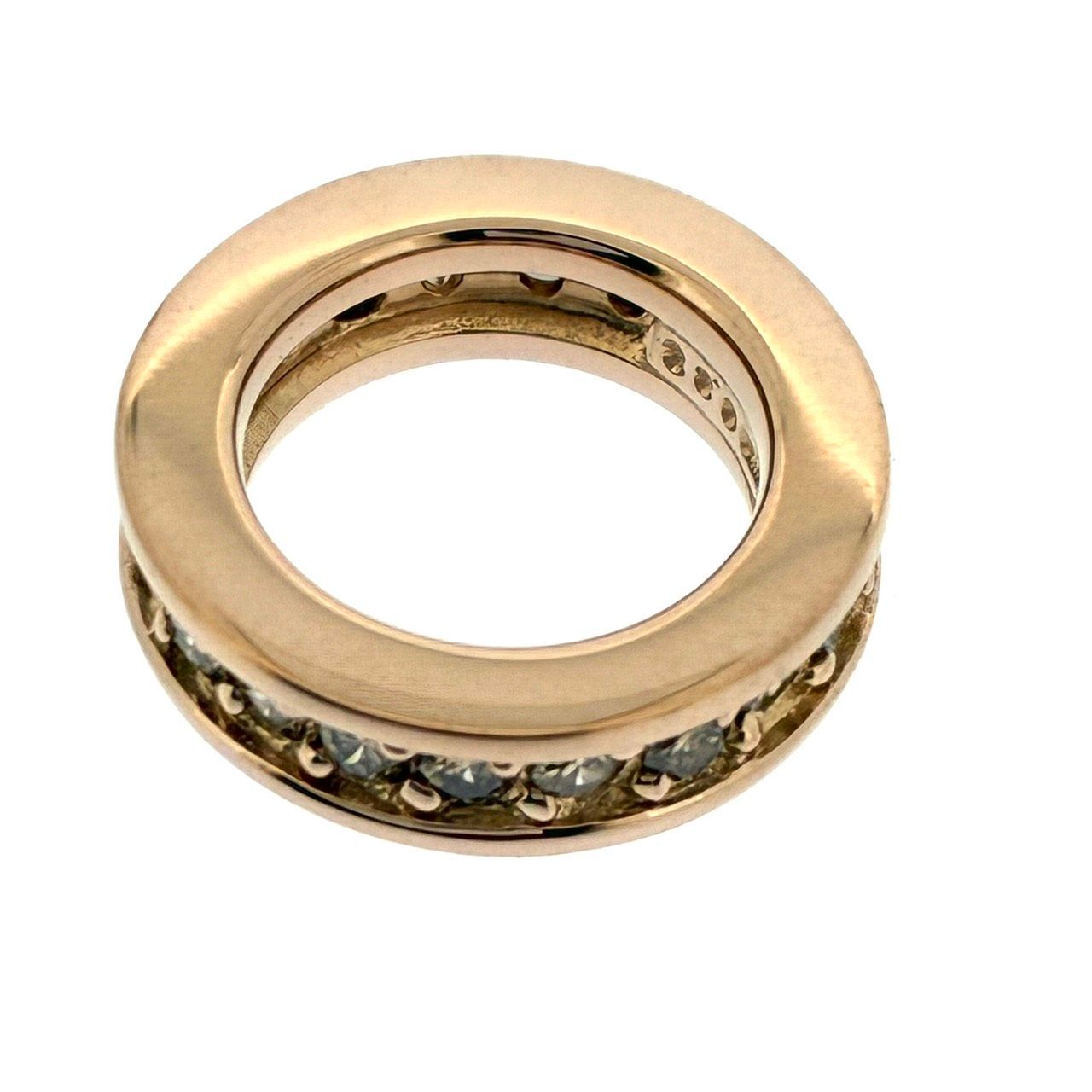 ダイヤモンド K18PG 新品仕上済み K18PG ダイヤモンド トップ D:0.33ct 2.61g ピンク