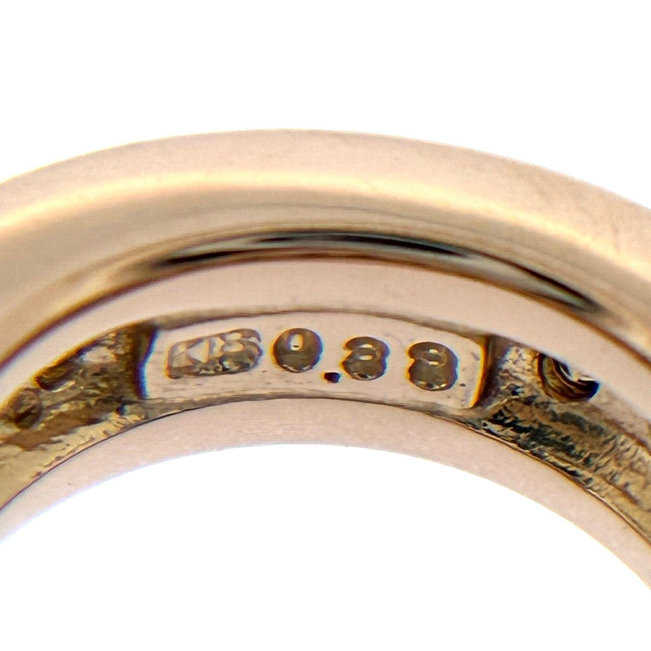 ダイヤモンド K18PG 新品仕上済み K18PG ダイヤモンド トップ D:0.33ct 2.61g ピンク