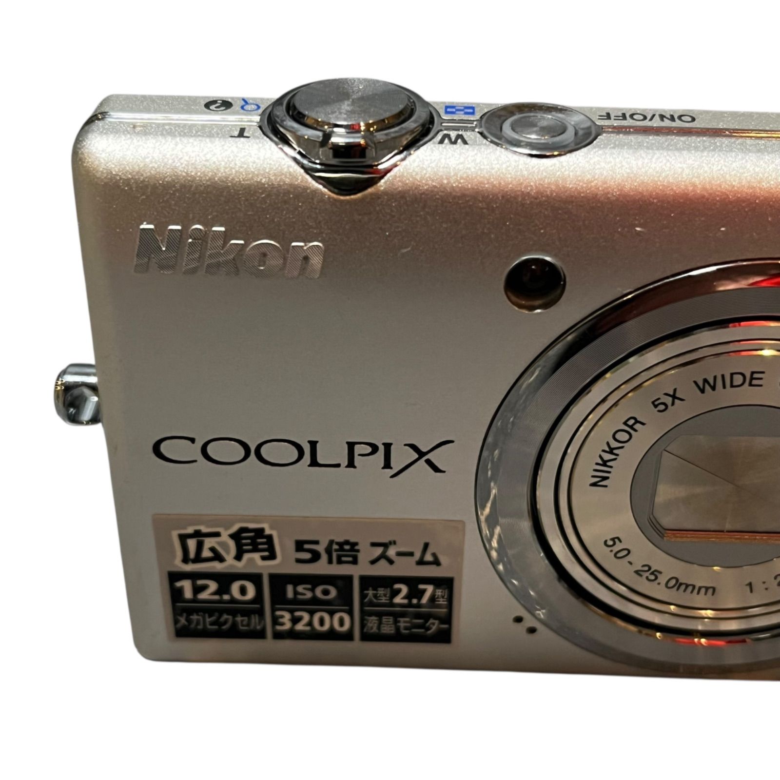 【✨美品✨】Nikon COOLPIX S570 コンデジ 平成レトロ シルバー 極美品】 COOLPIX S570 Nikon コンデジ 平成レトロ シルバー