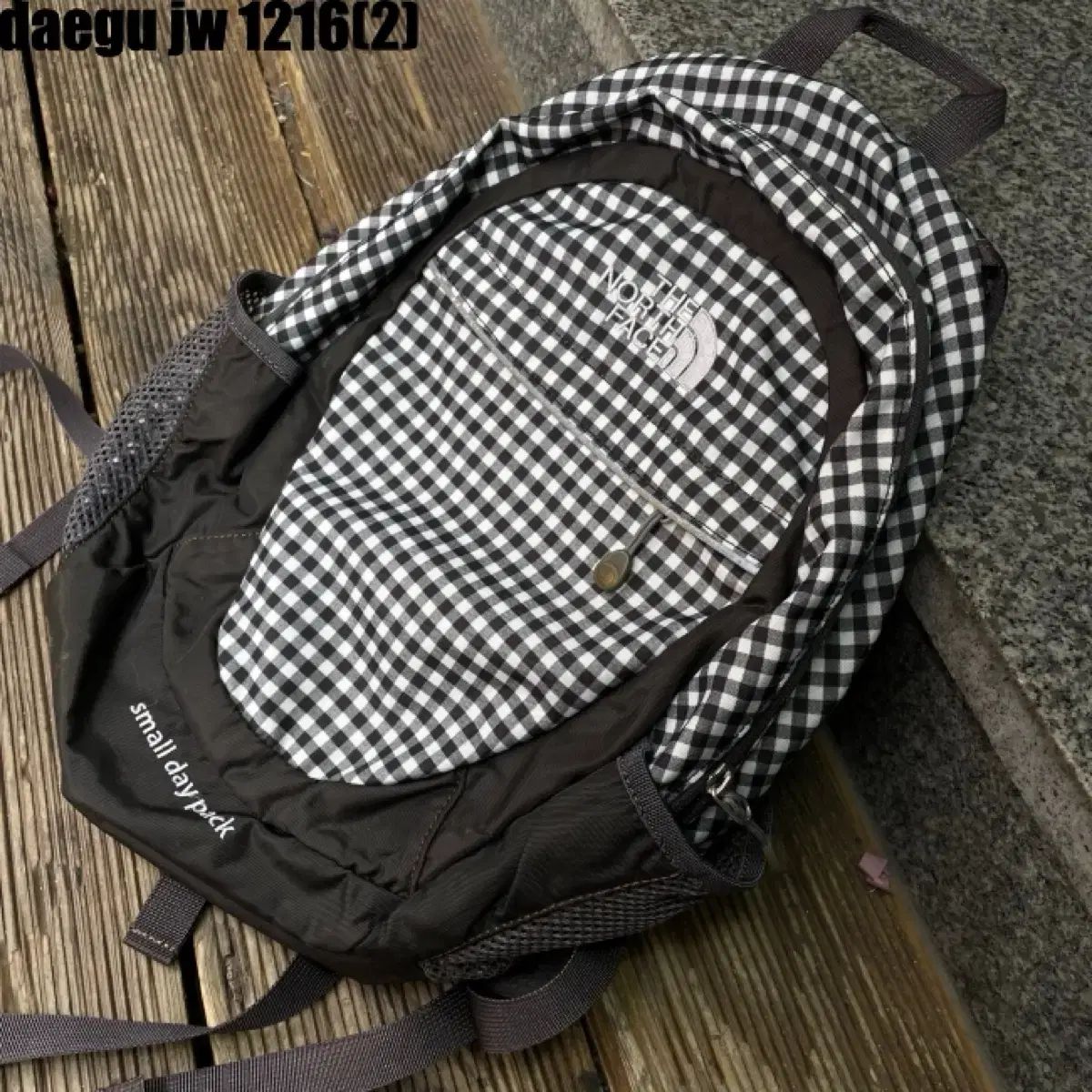 THE NORTH FACE ザノースフェイス CHECK チェック バックパック バッグ SMALL DAYPACK