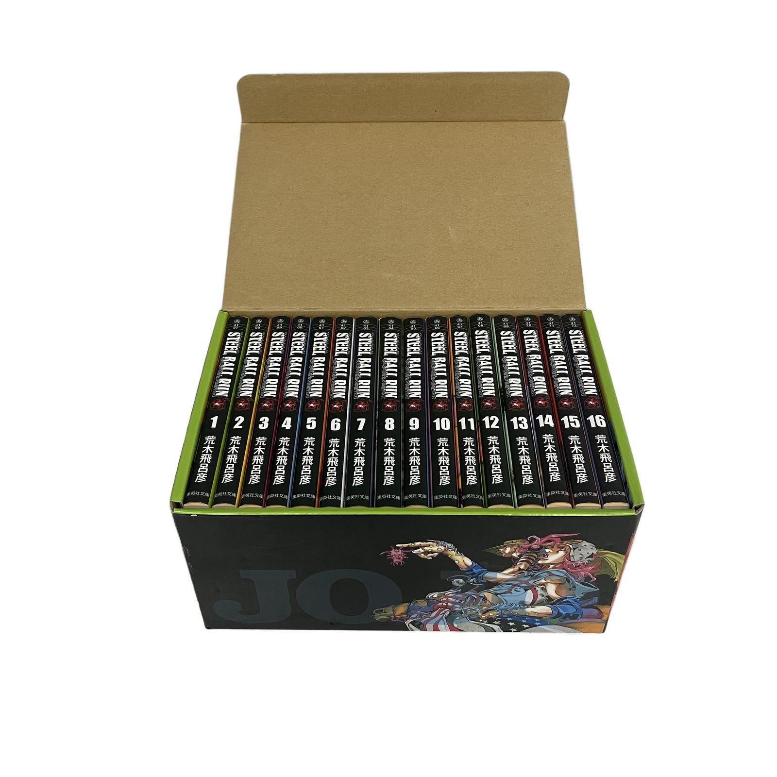 ジョジョの奇妙な冒険 Part7 STEEL BALL RUN BOX 全16巻セット 荒木