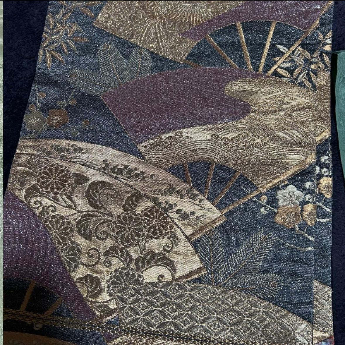 未使用 新品同様 ほぼ美品 袷 正絹 蘇州刺繍 訪問着 フルセット 4点