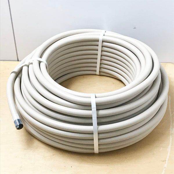 ガスフレキ菅 60 M SUS-PVC-20 A 塩化ビニール被覆フレキシブル管 配管用フレキ管 119072