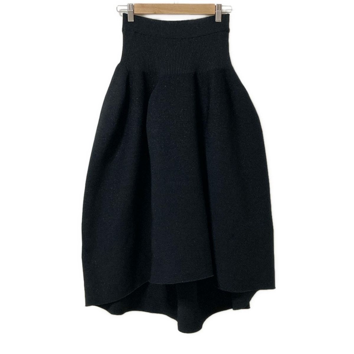 CFCL シーエフシーエル ロングスカート サイズ1 S レディース - 黒×シルバー