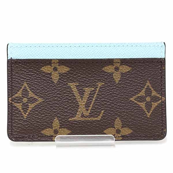  ルイ ヴィトン LOUIS VUITTON カードケース ポルト カルト サーンプル キャンバス M 12213 モノグラム アズール フロスト カードケース 小物