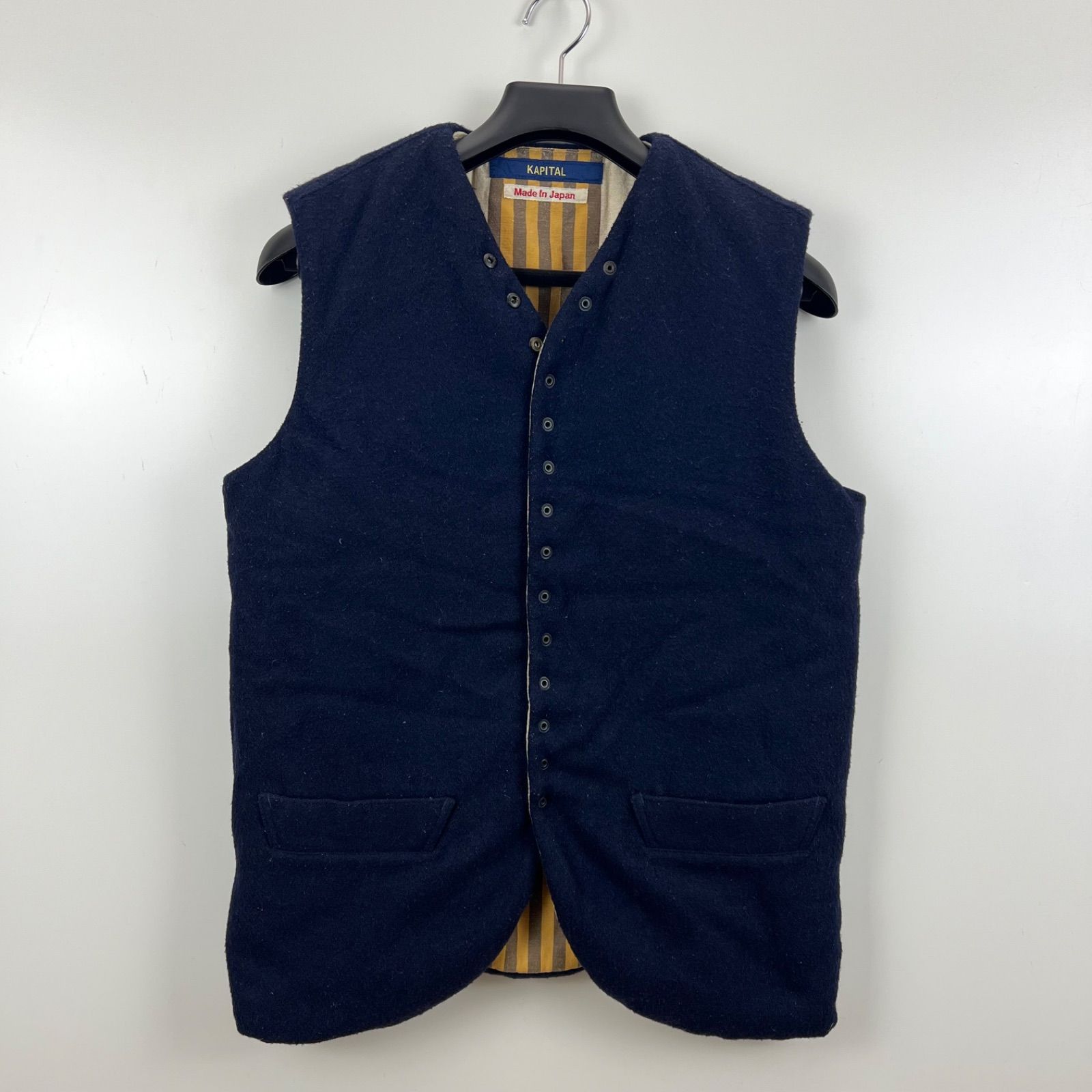 キャピタル KAPITAL コーデュロイ 中綿 ベスト KAPITAL 2025 NEW IN KAPITAL(キャピタル) / ナイロン ZEPHER