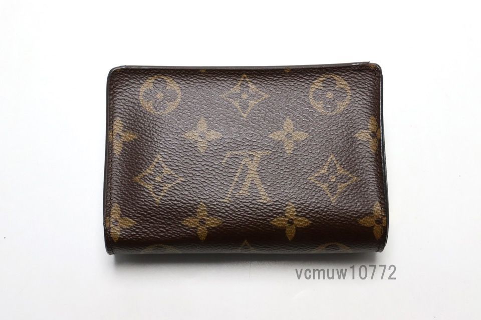 シリアル消え近年 美 ルイヴィトン モノグラムジャイアントリバース ポルトフォイユジュリエット 2つ折り財布 1113 qi 7839281
