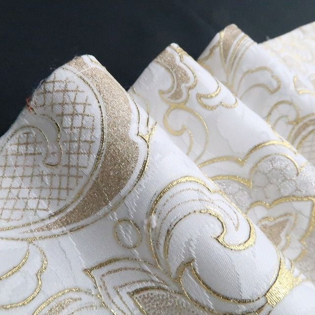 ❁tomihisa❁ 金彩 お仕立て上がり品 着物 正絹 仕付け糸付 トールサイズ 晴れの日を上品に照らすモダンな金彩 訪問着 7408