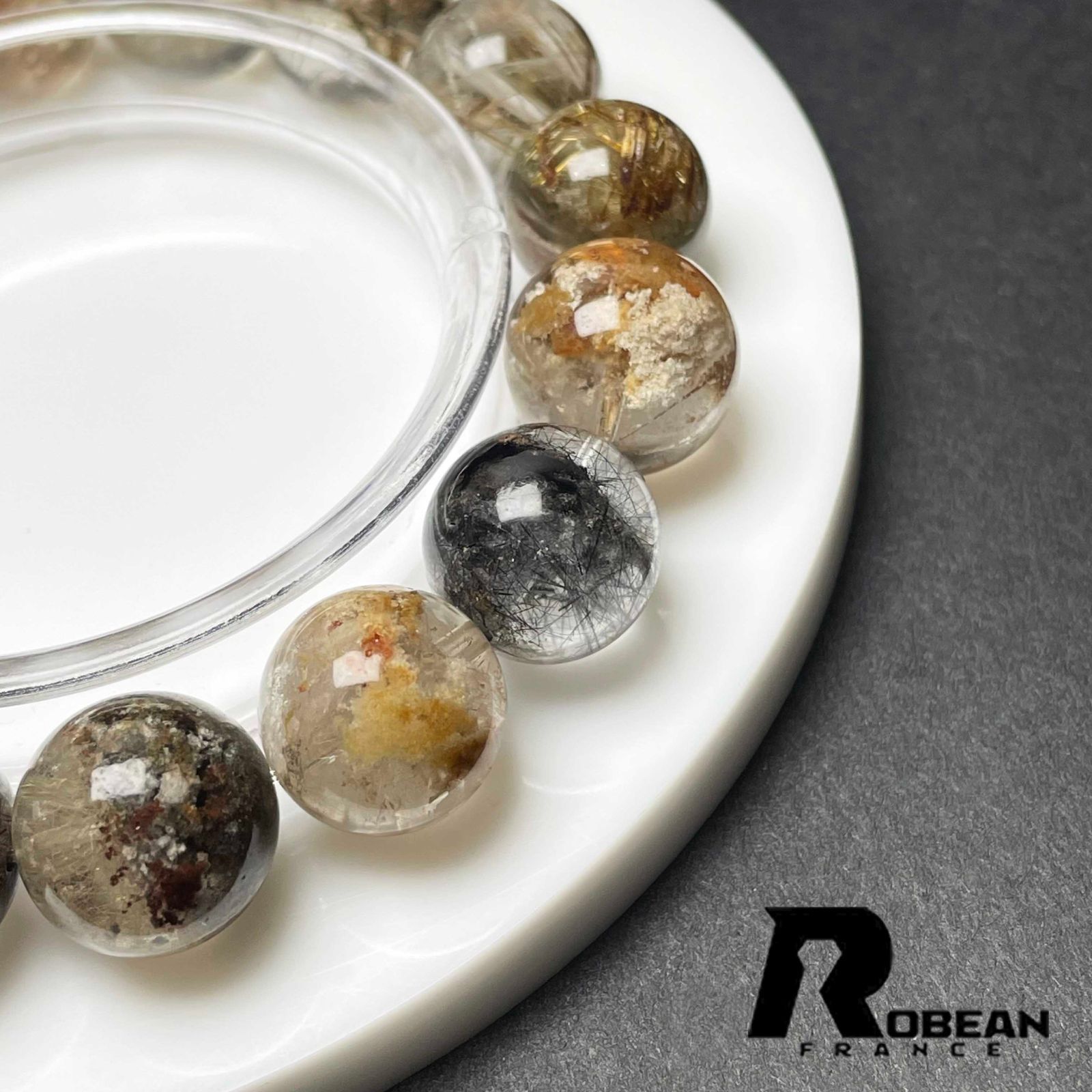 ✨破格✨絶品‼️水晶☆噴水☆天然石⭐︎ファウンテン☆秘蔵品⭐︎1046g ホワイトスタークォーツ スノーガーデン ブレスレット 天然石 虹入り