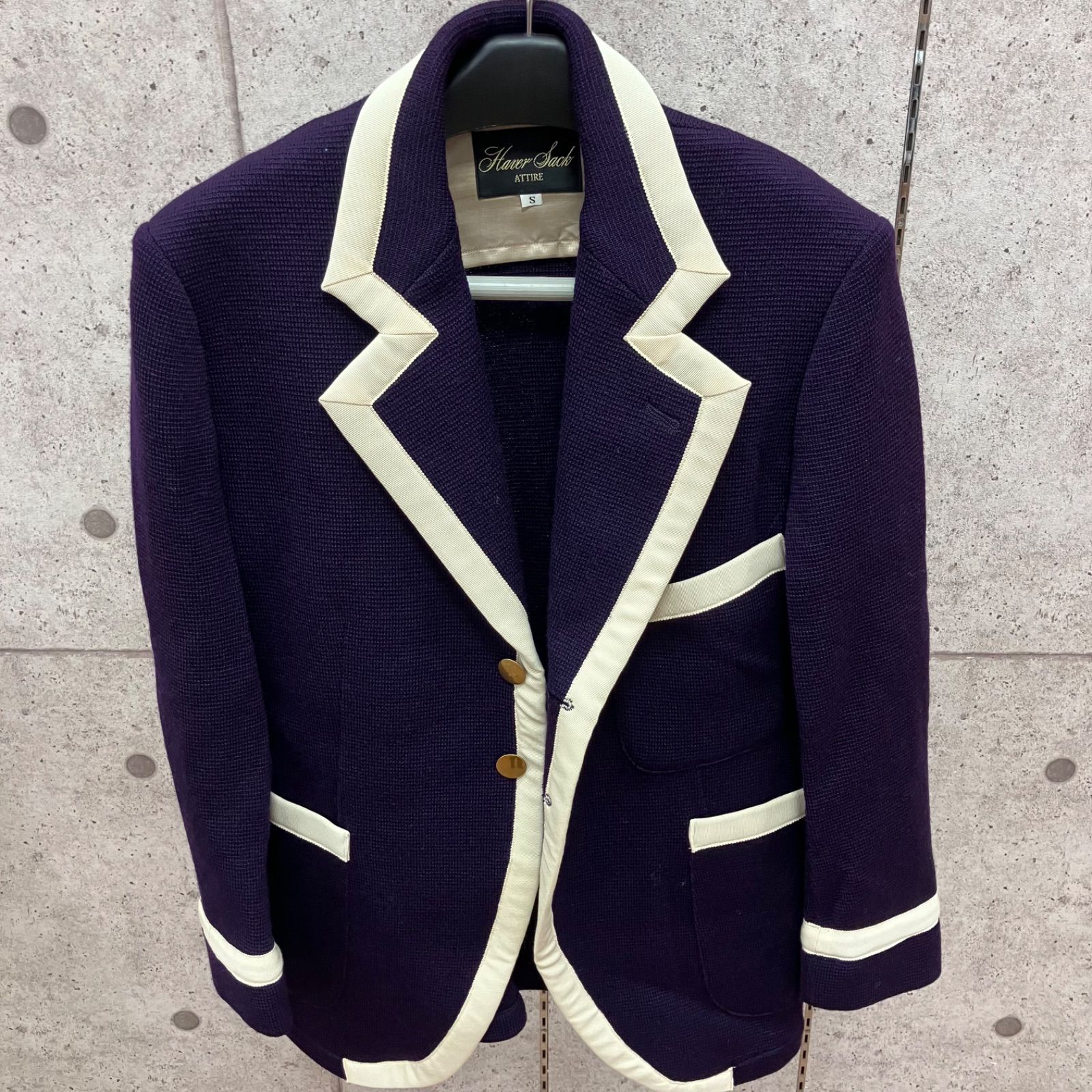 HAVERSACK ジャケット S パープル