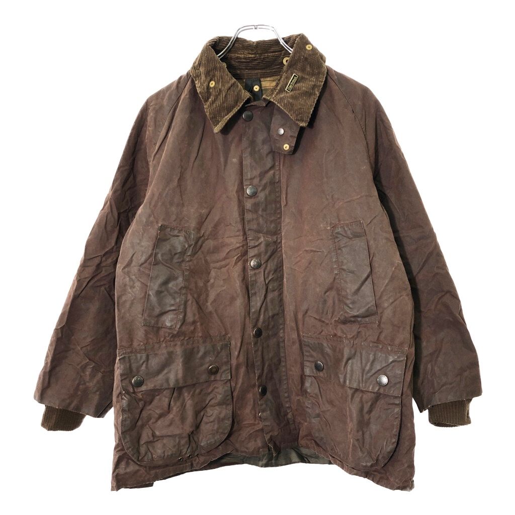 90年代 イングランド製 Barbour バブアー BEDALEビデイル オイルド